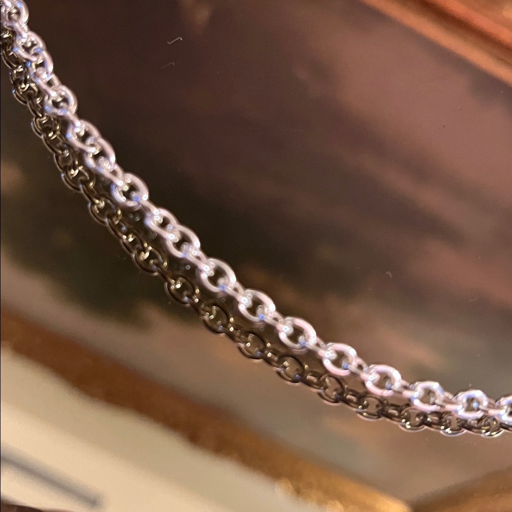 Silver Plated Chain necklace - Picture 2 of 4